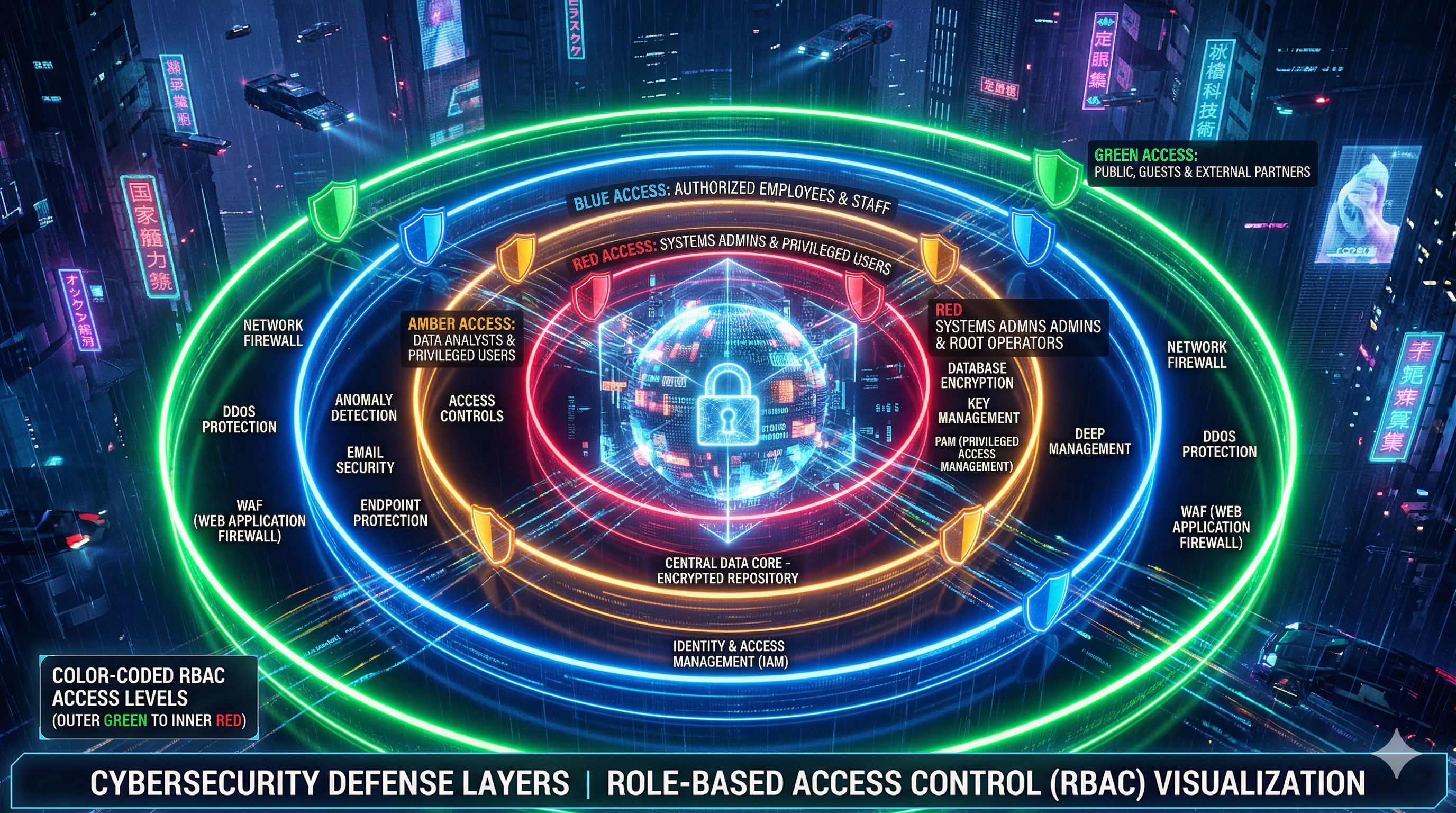 安全防禦層次 / Security Defense Layers